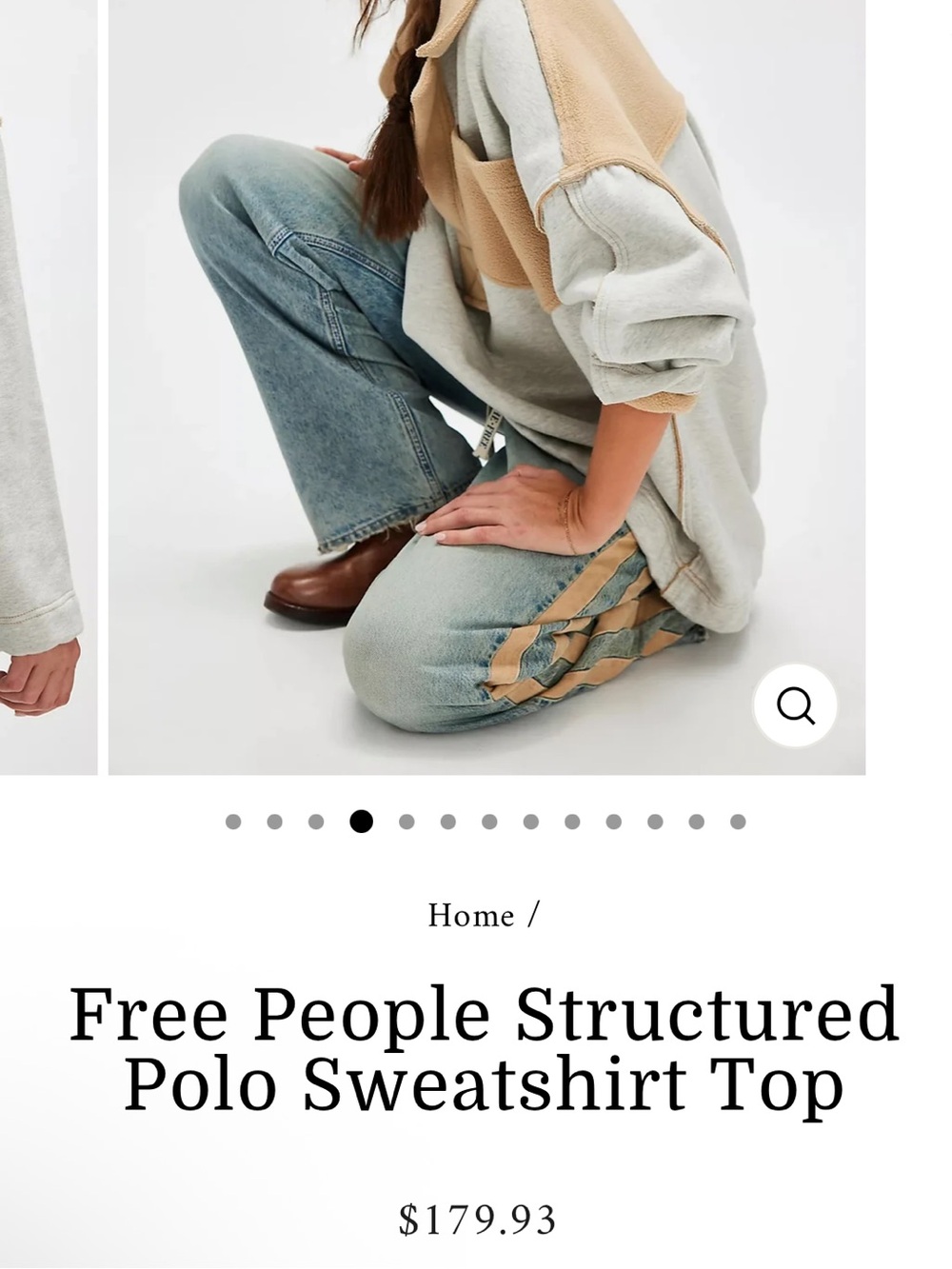 Free People Structured Pullover - Picture 10 of 10